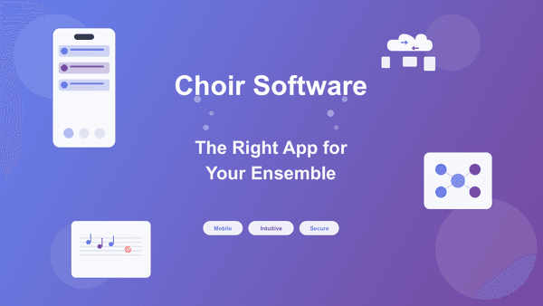 Chor Software: Die richtige App für Ihr Ensemble finden