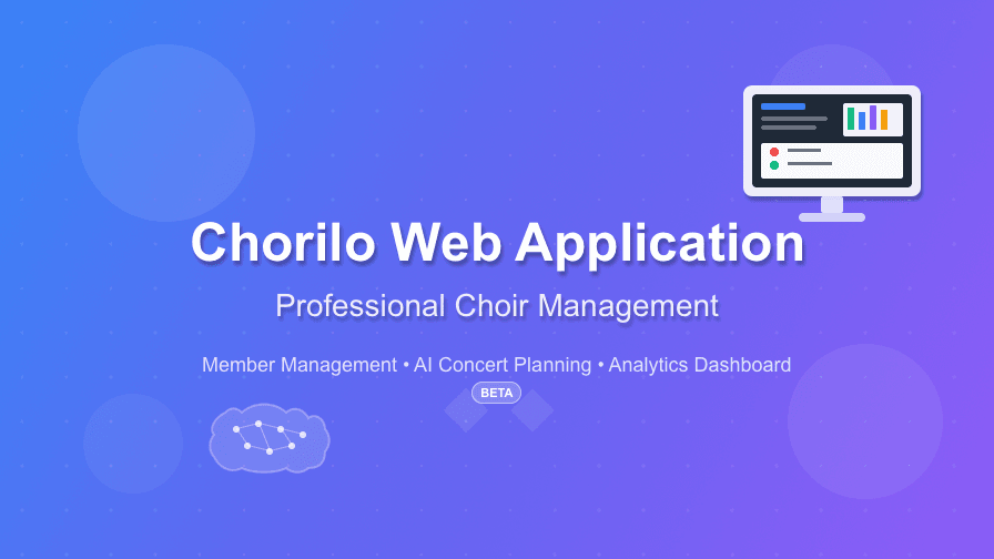 Die Chorilo Webanwendung – Das digitale Kommandozentrum für Ihre Chorverwaltung